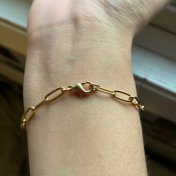 💍Gold Plated Chain Bracelet💍 - Picture 2 of 4